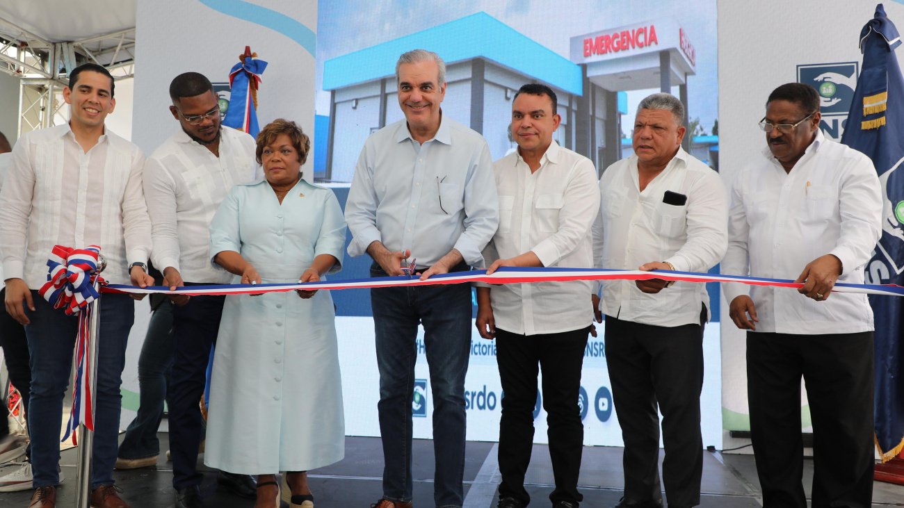 Abinader entrega nueva Emergencia en Hospital La Victoria y anuncia más obras